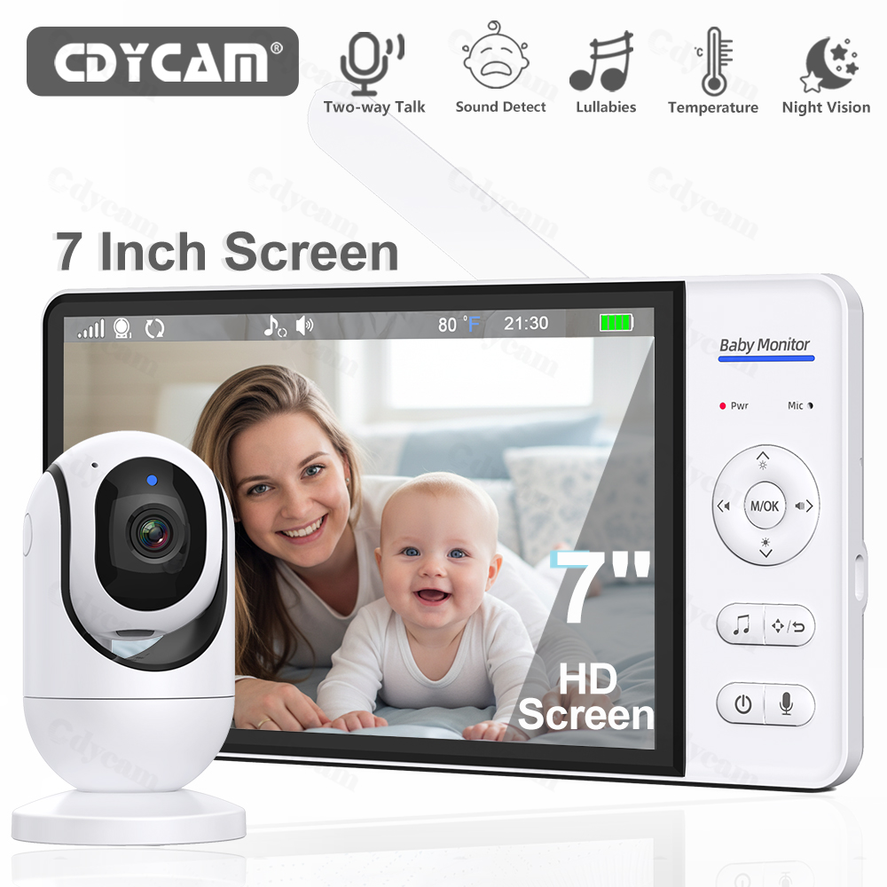 Home Cinema Wireless - 7.0'' Niania Elektroniczna z Ekranem 720P,