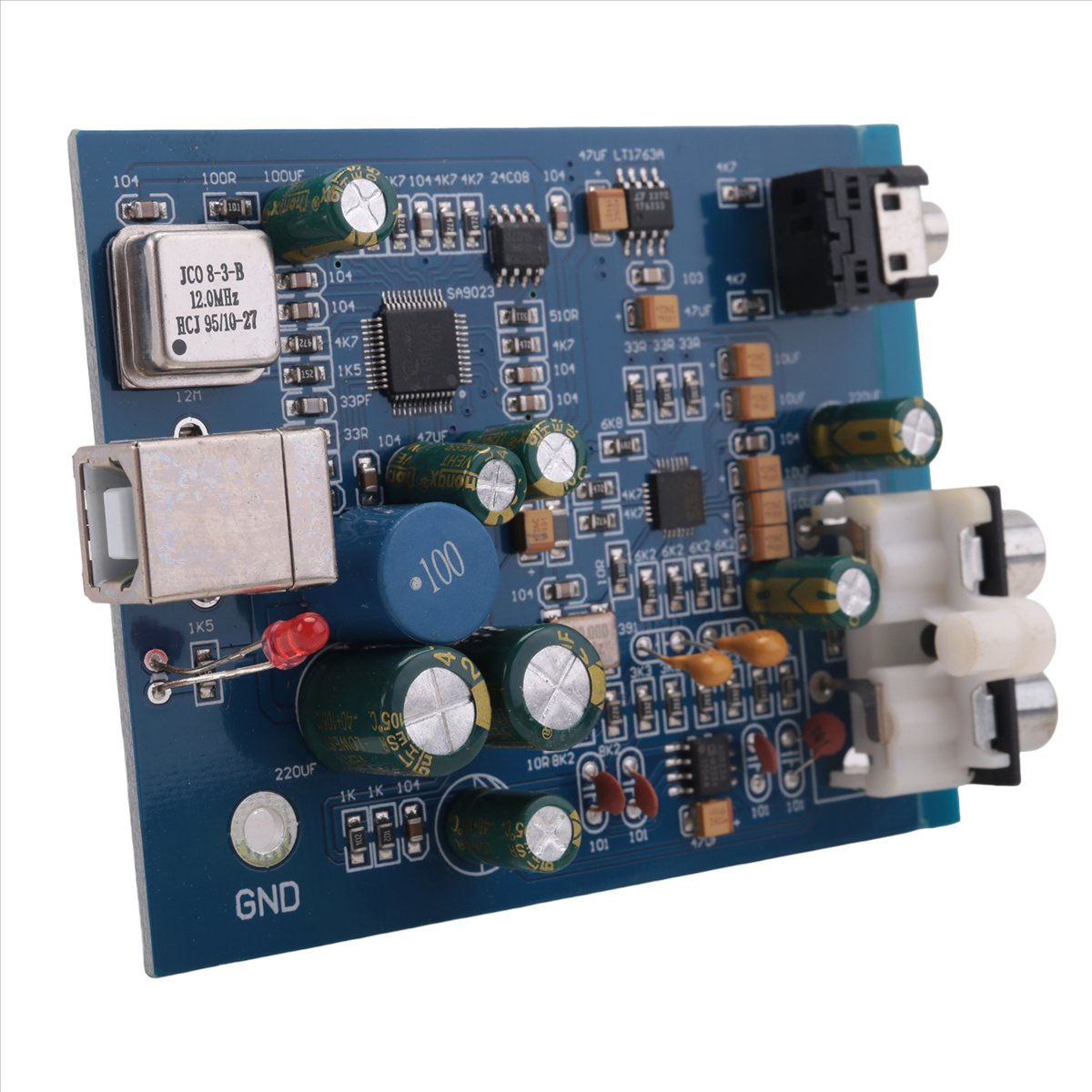 Audio Home Cinema - Płytka dekodera A64I Mini USB ES9028K2M+SA9023