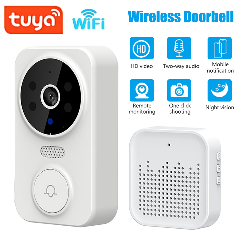 Home Cinema Wireless - WiFi inteligentna kamera wideodomofonowa noktowizor inteligentny