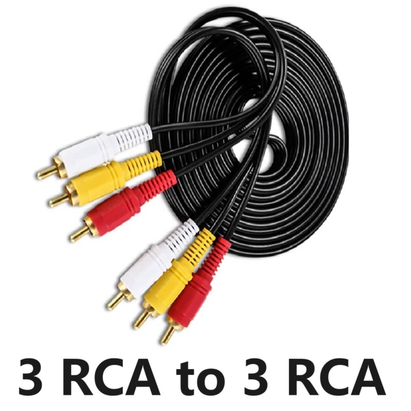 Home Cinema Tv - Kabel kompozytowy audio-wideo AV 3RCA do