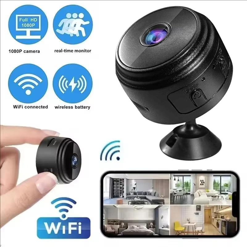 Home Cinema Wireless - Kamery A9 Mini 1080P WiFi Smart