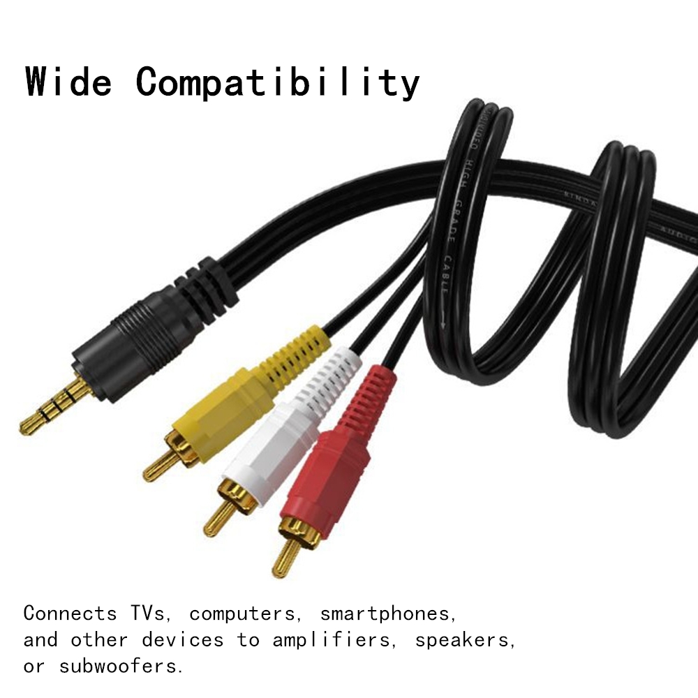 Home Cinema Tv - Kabel audio-wideo 3,5 mm do 3