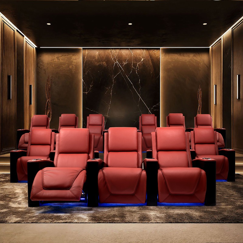Domowe kino, sala audio-wideo, – Home Cinema Chairs recenzja i cena