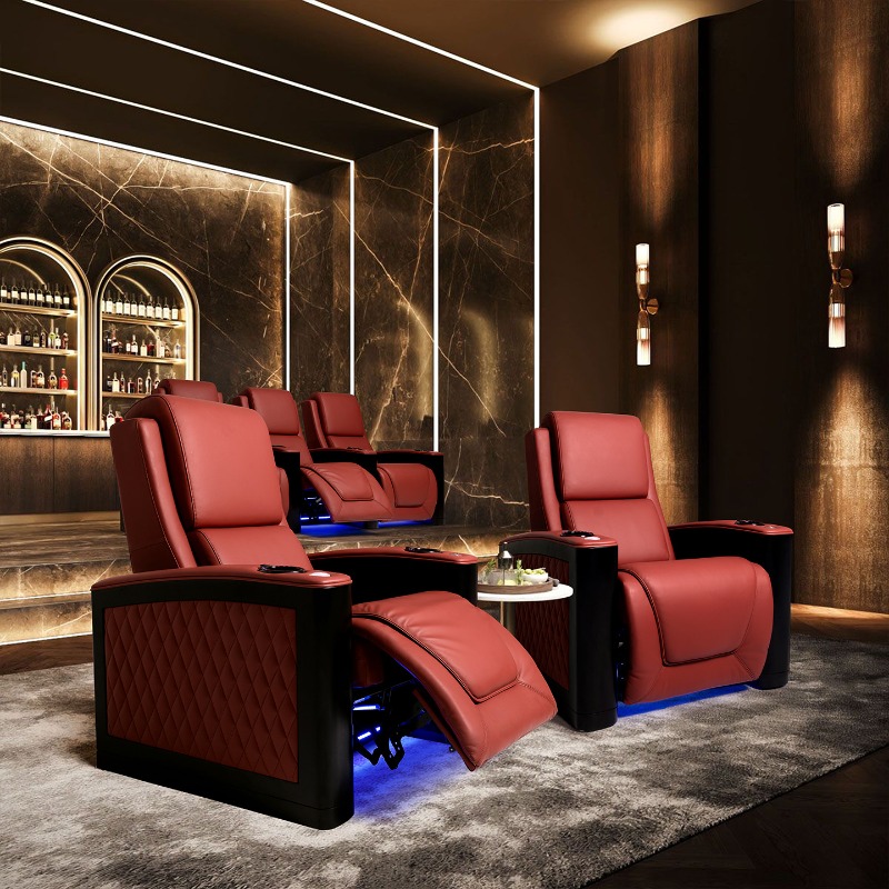 Domowe kino, sala audio-wideo, – Home Cinema Chairs recenzja i cena