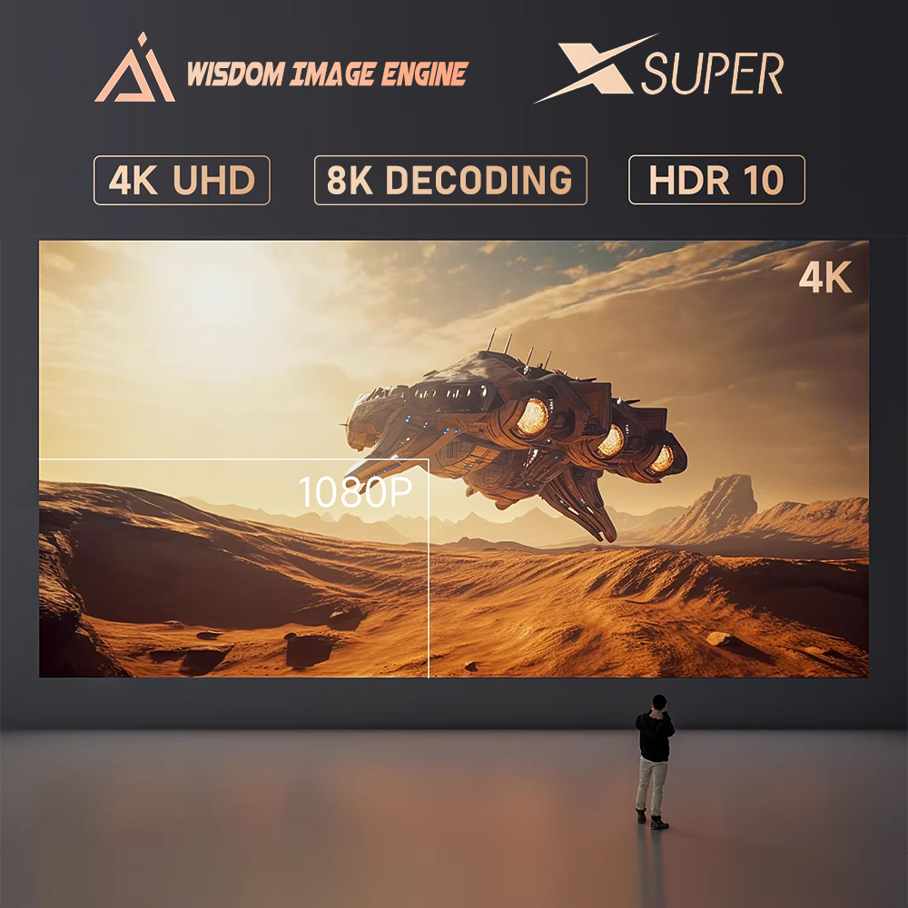 Projektor Dangbei F6 DLP 4K z  – Audio Home Cinema recenzja i cena