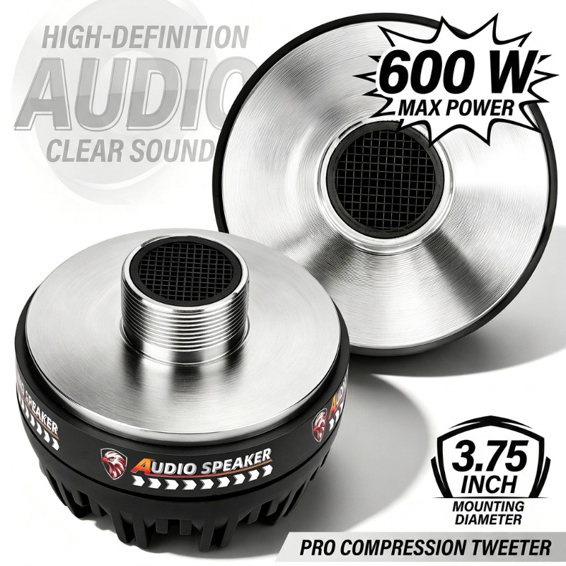 2 szt. 3,75-calowe tytanowe gł – Audio Home Cinema recenzja i cena