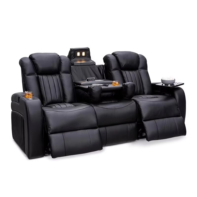 Skórzane zestawy sof rozkładan – Home Cinema Chairs recenzja i cena